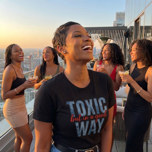 TOXIC BUT IN A GOOD WAY TEE